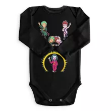Hisoka Langärmliges Baby Strampler “Hisoka, Der Joker und Zorro” – Parodie auf One Piece