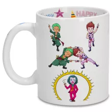 Hisoka Tasse “Hisoka, Der Joker und Zorro” – Parodie auf One Piece