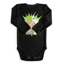 Broly Super-saiyajin Baby Body långa ärmar – Parodi Dragon Ball Super
