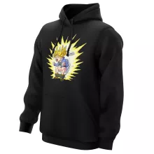 Trunks Super-saiyajin Tröja med huva – Parodi Dragon Ball Super