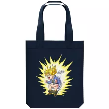 Borsa Tote Bag in cotone organico Parodie di Manga