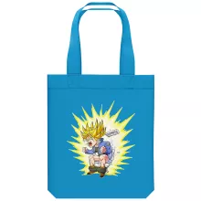 Borsa Tote Bag in cotone organico Parodie di Manga
