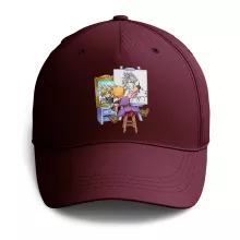 Casquette Clad Strife « Autoportrait fantaisiste » – Parodie Final Fantasy VII