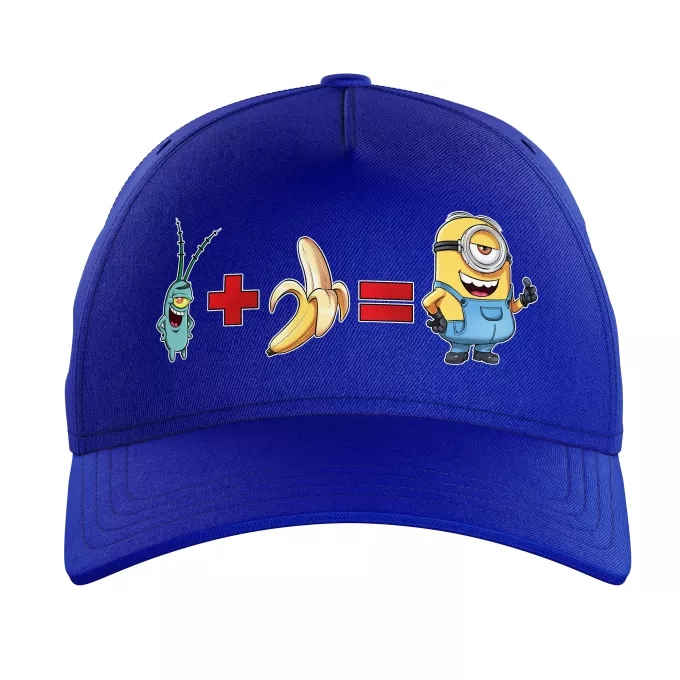 Kinder Kappen Parodie auf Minions Plankton und Banane gleich Minion
