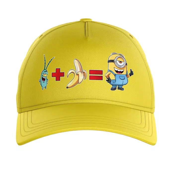 Barnens keps Parodi Minionerna Plankton och banan är lika med Minion
