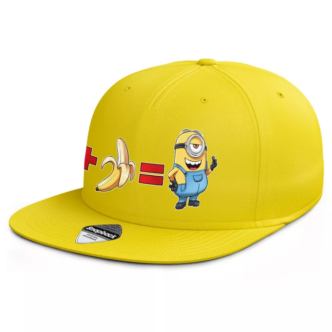 Casquette Rap Snapback Parodie Les Minions Une addition trop mignonne - Plankton