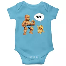 Body bébé La Chose « Un papa solide comme un roc ! » – Parodie Zelda