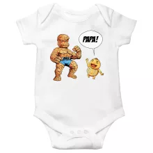 Body bébé La Chose « Un papa solide comme un roc ! » – Parodie Zelda