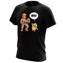 T-shirt La Chose « Un papa solide comme un roc ! » – Parodie Zelda