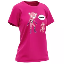 T-shirt Femme « Une maman sacrément caline ! » – Parodie Bisounours