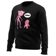 Pull « Une maman sacrément caline ! » – Parodie Bisounours
