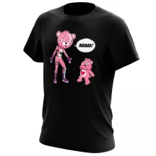 T-shirt « Une maman sacrément caline ! » – Parodie Bisounours