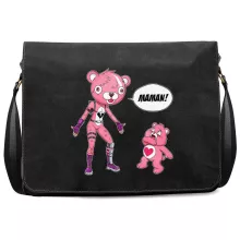 Sac à bandoulière « Une maman sacrément caline ! » – Parodie Bisounours