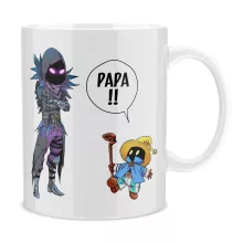 Mug Corbeau « Un papa mystérieux » – Parodie Final Fantasy VII