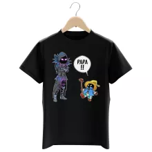 T-shirt Enfant Corbeau « Un papa mystérieux » – Parodie Final Fantasy VII