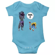 Body bébé Corbeau « Un papa mystérieux » – Parodie Final Fantasy VII