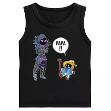 Débardeurs Enfants Corbeau « Un papa mystérieux » – Parodie Final Fantasy VII