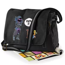 Sac à bandoulière Corbeau « Un papa mystérieux » – Parodie Final Fantasy VII