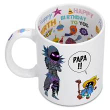 Mug Corbeau « Un papa mystérieux » – Parodie Final Fantasy VII