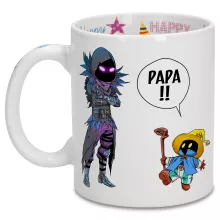 Mug Corbeau « Un papa mystérieux » – Parodie Final Fantasy VII