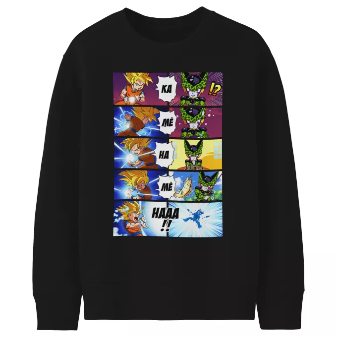 Sudaderas Niños Parodia Dragon Ball Z -DBZ Son Gokū y Cell