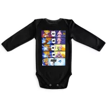Baby Body långa ärmar Parodier Manga