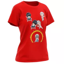 Norman Women T-shirt “Norman, L and Near aka Nate River” – Death Note parody