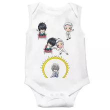 Norman Body baby Ärmlös “Norman, L and Near och Nate River” – Parodi Death Note