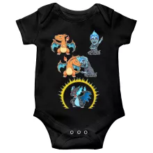 Short sleeve Baby Bodysuits Video Games Parodies