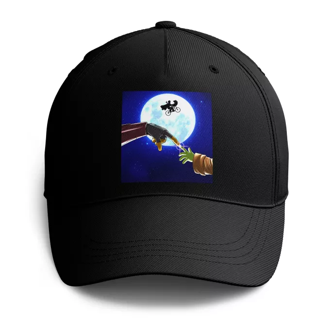 Casquettes Parodie Et Extra-Terrestre Une amitié intergalactique - Grogu bébé Yoda, Mando Le Mandalorien