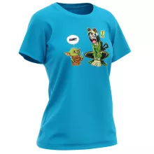 Tsuyu Asui Women T-shirt “Tsuyu Asui aka Froppy and Grogu aka Baby Yoda” – Star Wars parody