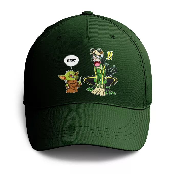 Cappelli Paoridia Star Wars Tsuyu Asui aka Froppy e Grogu aka Baby Yoda