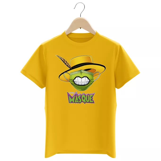 T-shirts Enfants Garçons Parodie The Mask The Masque - The Mask aka Stanley interprété par le génialissime Jim Carrey