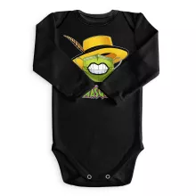 Body bébé manches longues « The Masque » – Parodie The Mask