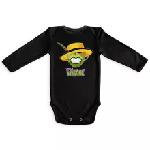 Body bébé manches longues « The Masque » – Parodie The Mask