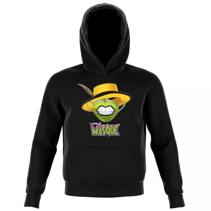 Sweat-shirts à Capuche Enfant Parodie The Mask The Masque - The Mask aka Stanley interprété par le génialissime Jim Carrey