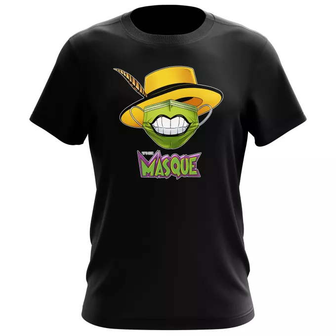 T-shirts Hommes Parodie The Mask The Masque - The Mask aka Stanley interprété par le génialissime Jim Carrey
