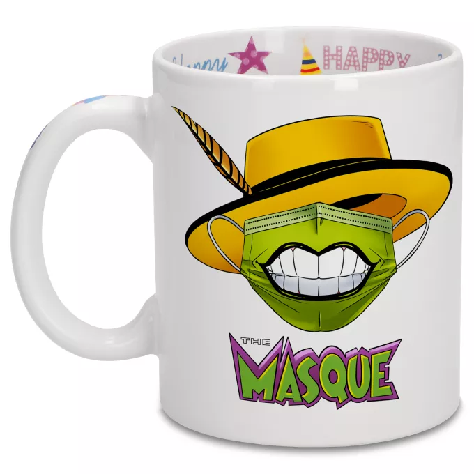 Mugs Anniversaire Parodie The Mask The Masque - The Mask aka Stanley interprété par le génialissime Jim Carrey