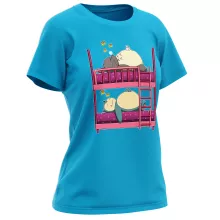 Totoro Women T-shirt “Totoro and Snorlax” – Pokémon parody