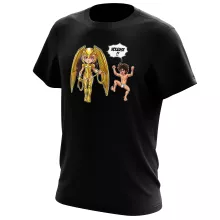 T-shirt Wonder Woman 1984 « Voleuse d'armure ! » – Parodie Saint Seiya
