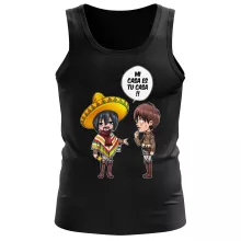 Débardeur Mikasa Ackerman « Mi casa es tu Casa ! » – Parodie L'attaque des Titans
