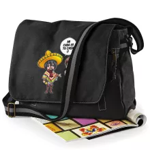 Mikasa Ackerman Messenger Bag “Mikasa Ackerman and Eren Yeager” – Attack on Titan parody