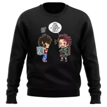 Pull Tanjiro Kamado « Une Pandora Box démoniaque ! » – Parodie Saint Seiya