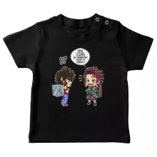T-shirts bébé Parodies Manga