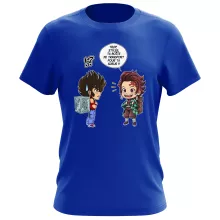 T-shirt Tanjiro Kamado « Une Pandora Box démoniaque ! » – Parodie Saint Seiya