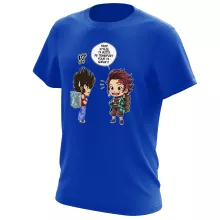 T-shirt Tanjiro Kamado « Une Pandora Box démoniaque ! » – Parodie Saint Seiya