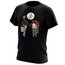 T-shirt Tanjiro Kamado « Une Pandora Box démoniaque ! » – Parodie Saint Seiya