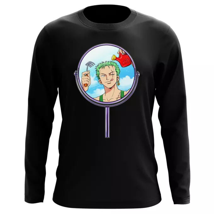 Magliette a maniche lunge Paoridia One Piece Roronoa Zoro