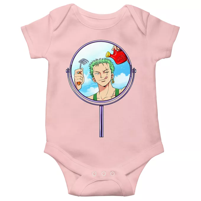 Body per bambini a maniche corte (bimba) Paoridia One Piece Roronoa Zoro