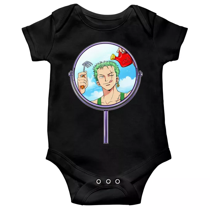 Body per bambini a maniche corte Paoridia One Piece Roronoa Zoro